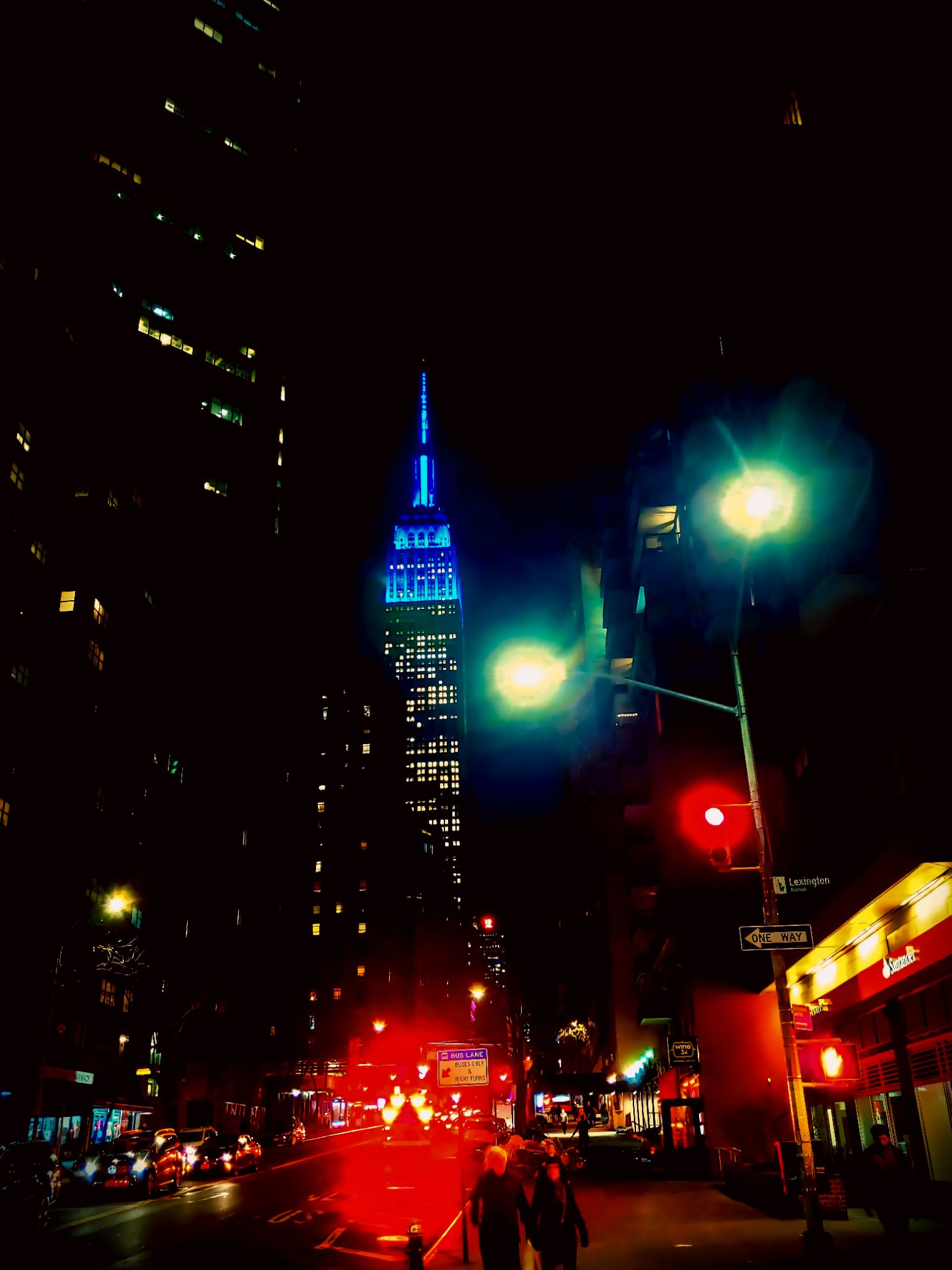 Enlarge NY Light Night 